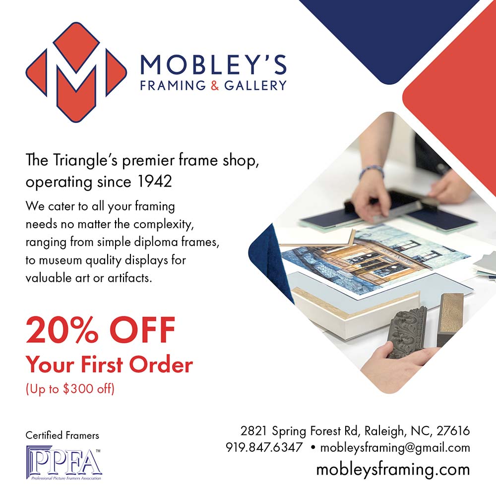 Mobley's Framing & Gallery - click to view offer